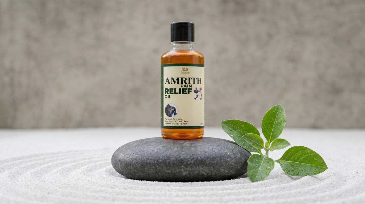Amirth Pain Relief Oil: Nature’s Touch for Lasting Comfort