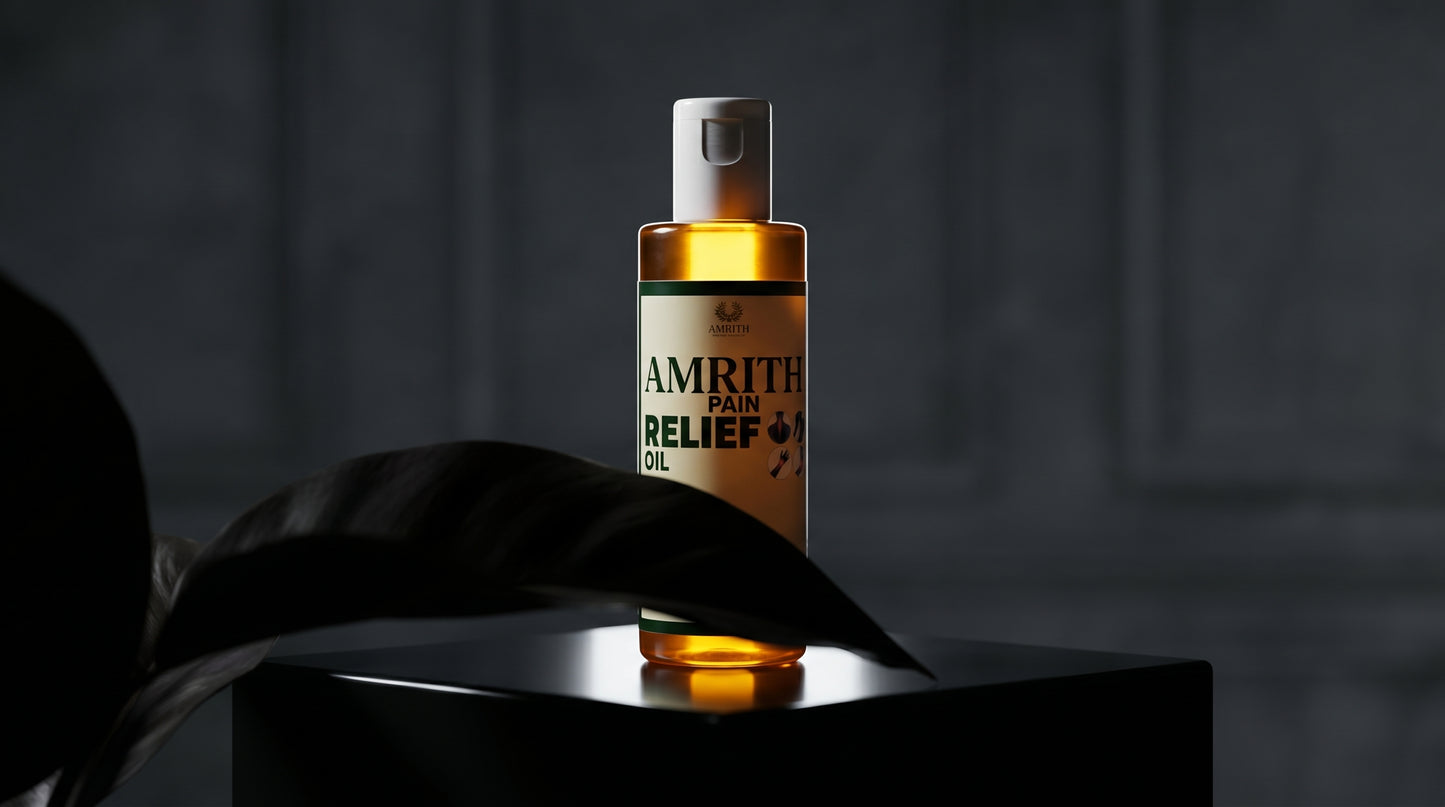 Amirth Pain Relief Oil: Nature’s Touch for Lasting Comfort