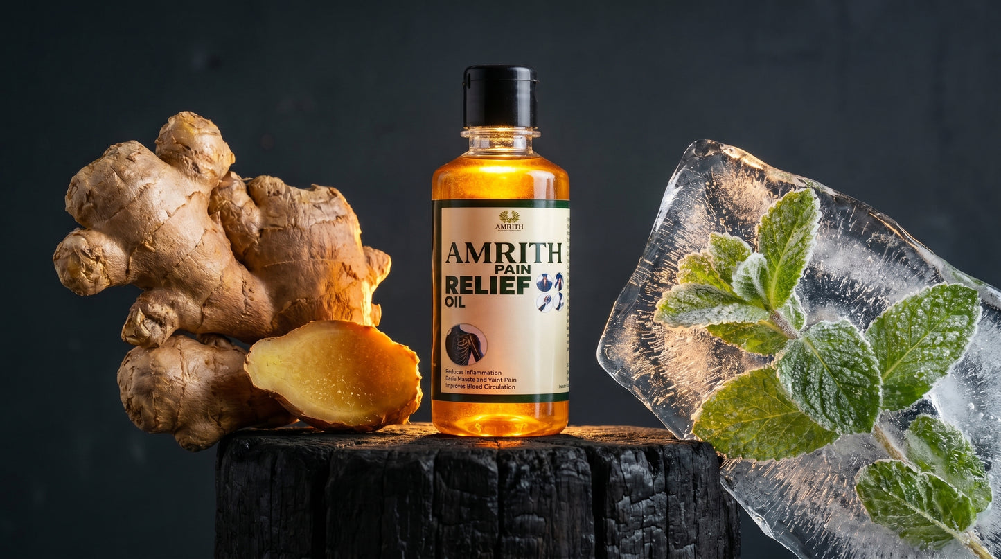 Amirth Pain Relief Oil: Nature’s Touch for Lasting Comfort