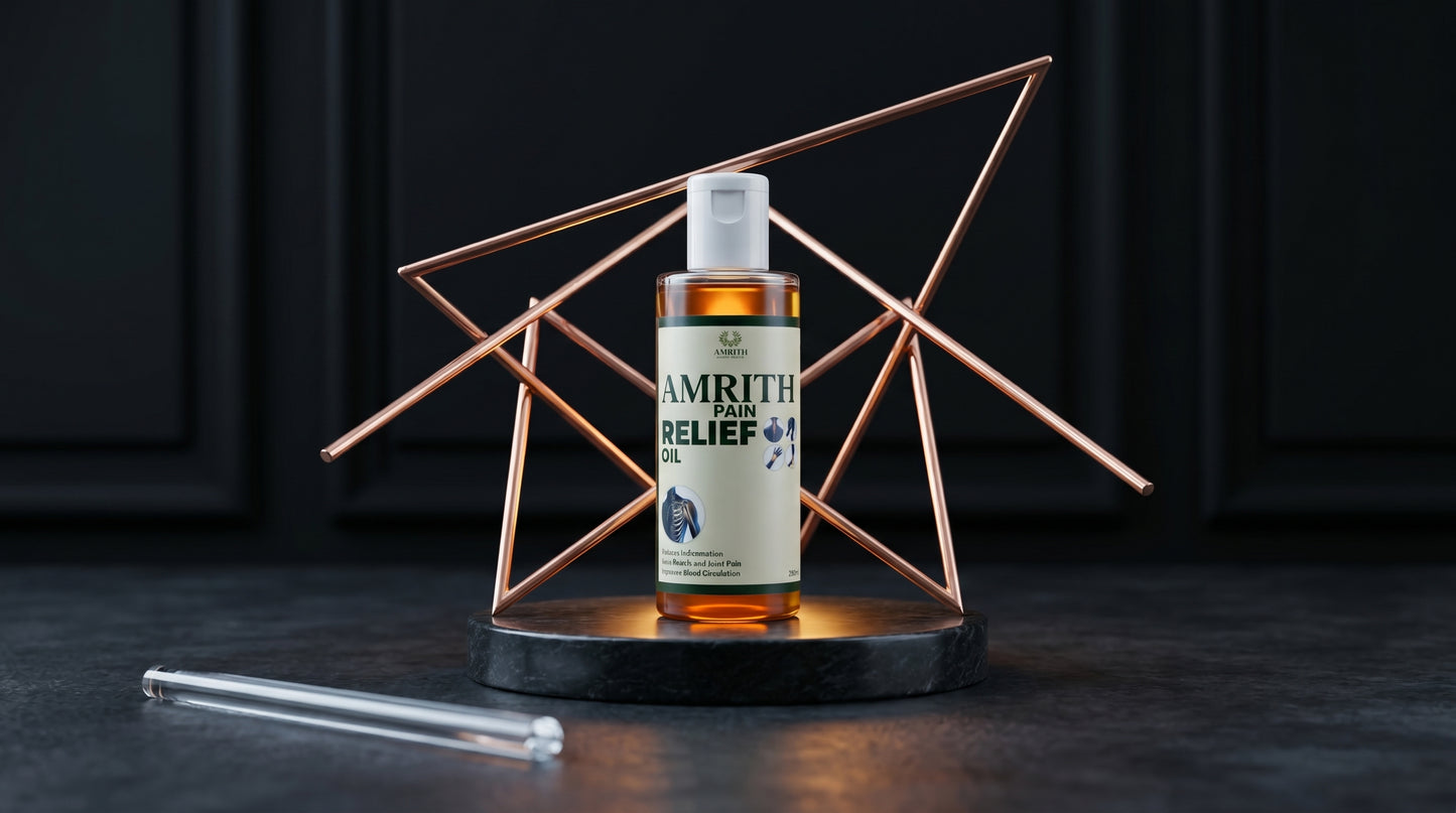 Amirth Pain Relief Oil: Nature’s Touch for Lasting Comfort