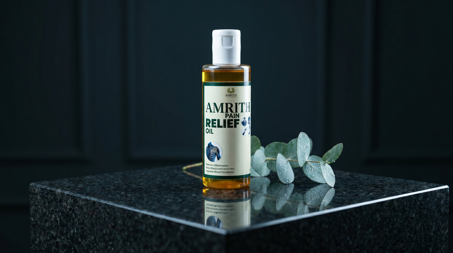 Amirth Pain Relief Oil: Nature’s Touch for Lasting Comfort