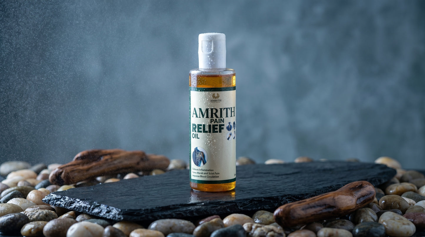Amirth Pain Relief Oil: Nature’s Touch for Lasting Comfort