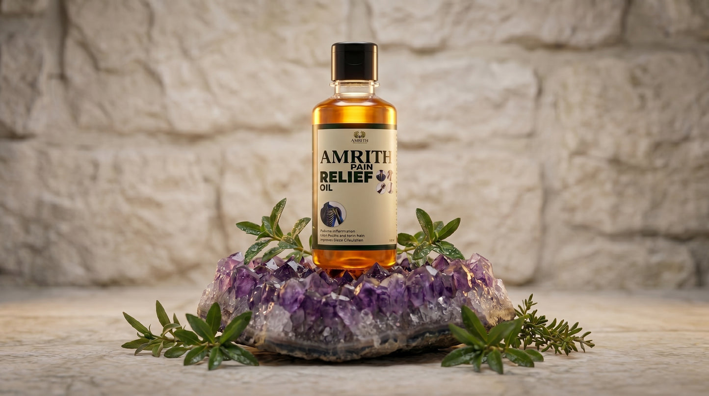 Amirth Pain Relief Oil: Nature’s Touch for Lasting Comfort